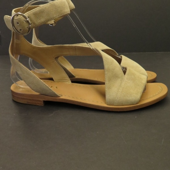 Prada Shoes - Prada Sandal Beige Suede Size 36